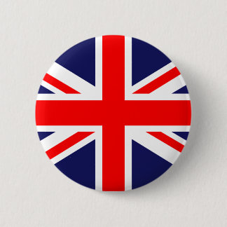 Chapa Redonda De 5 Cm Bandera británica