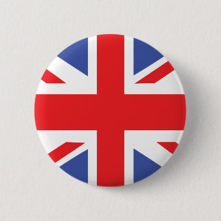 Chapa Redonda De 5 Cm bandera británica de Reino Unido
