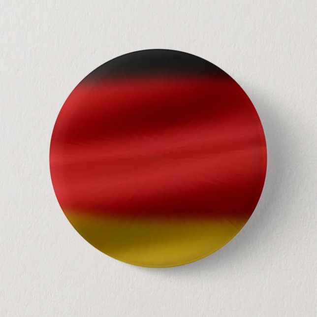 Chapa Redonda De 5 Cm Bandera de Alemania (Anverso)