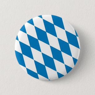 Chapa Redonda De 5 Cm bandera de alemania de bavaria