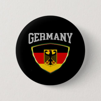 Chapa Redonda De 5 Cm Bandera De Alemania Y Emblema