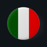 Chapa Redonda De 5 Cm Bandera de alta calidad de Italia<br><div class="desc">Bandera italiana de alta calidad.
 Gran producto para cualquier amante italiano. Únete a nosotros para difundir el orgullo italiano con esta bandera urbana de Italia.</div>