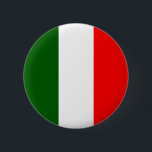 Chapa Redonda De 5 Cm Bandera de alta calidad de Italia<br><div class="desc">Bandera italiana de alta calidad.
 Gran producto para cualquier amante italiano. Únete a nosotros para difundir el orgullo italiano con esta bandera urbana de Italia.</div>