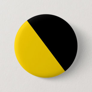 Chapa Redonda De 5 Cm Bandera de Ancap Anarchocapitalist