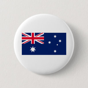 Chapa Redonda De 5 Cm Bandera de Australia