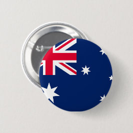 Chapa Redonda De 5 Cm Bandera de Australia