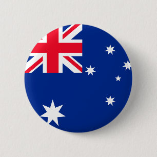 Chapa Redonda De 5 Cm Bandera de Australia