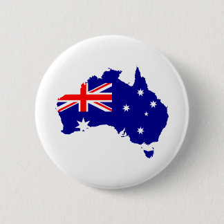 Chapa Redonda De 5 Cm bandera de australia