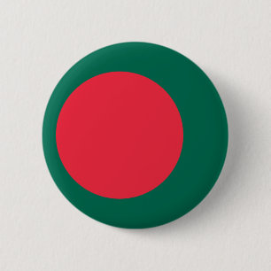 Chapa Redonda De 5 Cm Bandera de Bangladesh