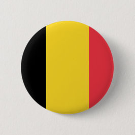 Chapa Redonda De 5 Cm Bandera de Bélgica