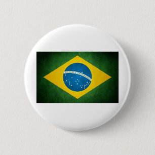 Chapa Redonda De 5 Cm bandera de brasil