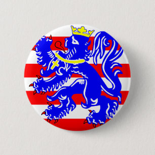 Chapa Redonda De 5 Cm Bandera de Brujas