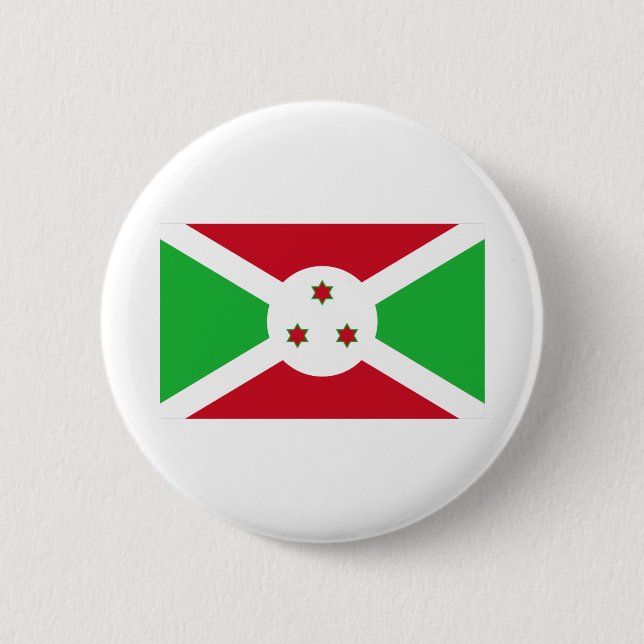 Chapa Redonda De 5 Cm Bandera de Burundi (Anverso)