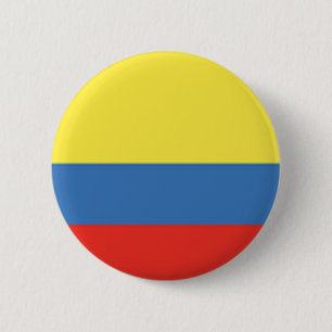 Chapa Redonda De 5 Cm Bandera de Colombia
