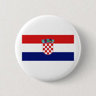 Chapa Redonda De 5 Cm Bandera de Croacia