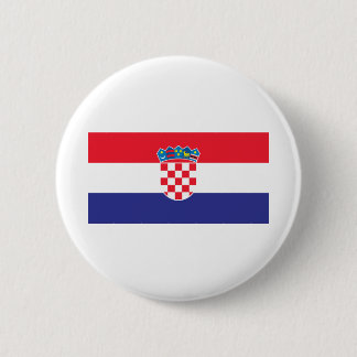 Chapa Redonda De 5 Cm Bandera de Croacia