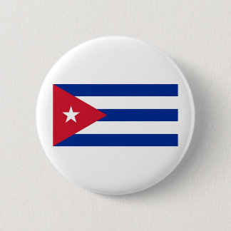 Chapa Redonda De 5 Cm Bandera de Cuba