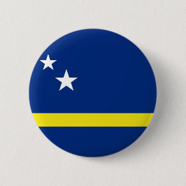 Chapa Redonda De 5 Cm Bandera de Curazao