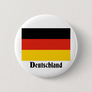 Chapa Redonda De 5 Cm Bandera de Deutschland