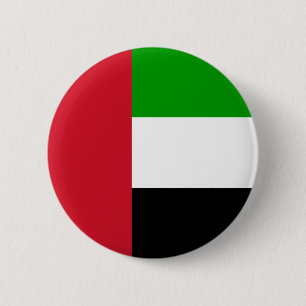 Chapa Redonda De 5 Cm bandera de emiratos árabes unidos