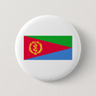 Chapa Redonda De 5 Cm Bandera de Eritrea