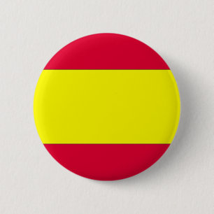 Chapa Redonda De 5 Cm Bandera de España