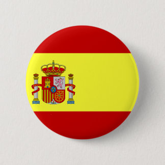 Chapa Redonda De 5 Cm Bandera de España