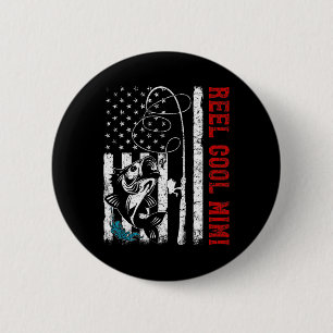Chapa Redonda De 5 Cm Bandera De Estados Unidos Carrete Genial Mimi Pesc