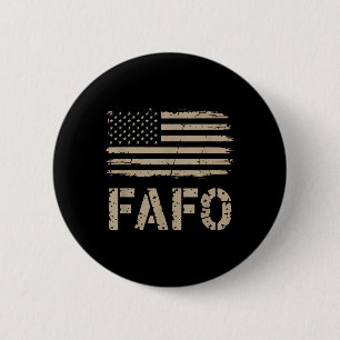 Chapa Redonda De 5 Cm Bandera de Fafo