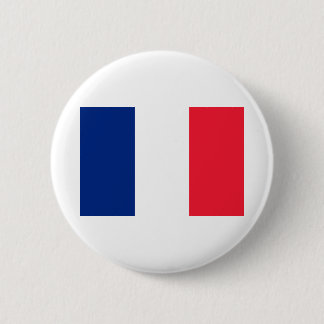 Chapa Redonda De 5 Cm Bandera de Francia