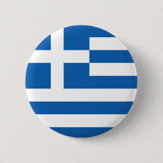 Chapa Redonda De 5 Cm Bandera de Grecia