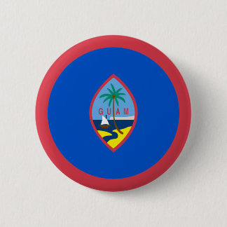 Chapa Redonda De 5 Cm Bandera de Guam