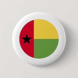 Chapa Redonda De 5 Cm Bandera de Guinea Bissau