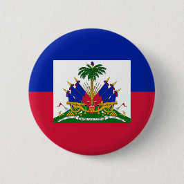 Chapa Redonda De 5 Cm Bandera de Haití