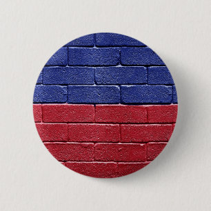 Chapa Redonda De 5 Cm Bandera de Haití
