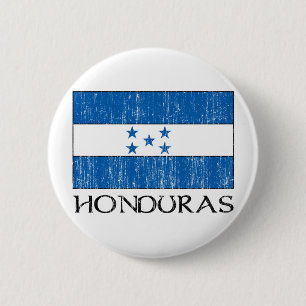 Chapa Redonda De 5 Cm Bandera de Honduras