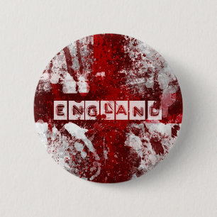 Chapa Redonda De 5 Cm Bandera de Inglaterra