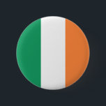 Chapa Redonda De 5 Cm Bandera de Irlanda<br><div class="desc">Bandera patriótica de Irlanda.</div>