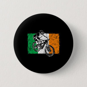 Chapa Redonda De 5 Cm Bandera de Irlanda Cool Bandera Irlandesa Vintage