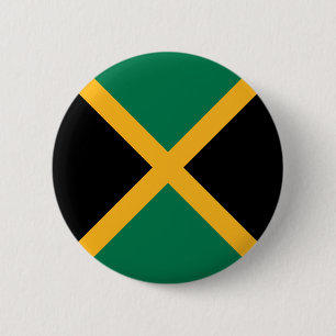 Chapa Redonda De 5 Cm Bandera de Jamaica