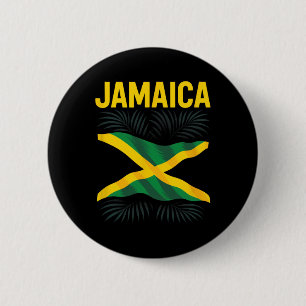 Chapa Redonda De 5 Cm Bandera de Jamaica Jamaica Souvenir Viaje Vacacion