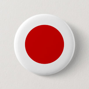 Chapa Redonda De 5 Cm Bandera de Japón
