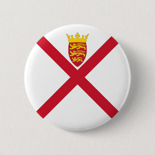 Chapa Redonda De 5 Cm Bandera de Jersey