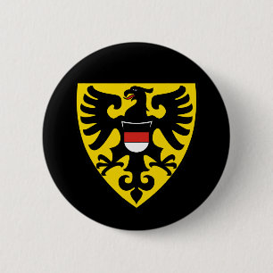 Chapa Redonda De 5 Cm bandera de la ciudad de Reutlingen alemania símbol
