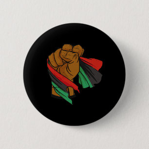 Chapa Redonda De 5 Cm Bandera de la Liberación Negra Junetdecia Unión Pa