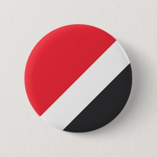 Chapa Redonda De 5 Cm Bandera de la Principado de Sealand