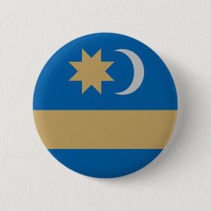 Chapa Redonda De 5 Cm Bandera de la tierra de Székely