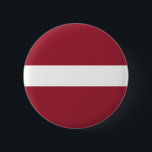 Chapa Redonda De 5 Cm Bandera de Letonia<br><div class="desc">Bandera patriótica de Letonia.</div>