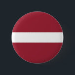 Chapa Redonda De 5 Cm Bandera de Letonia<br><div class="desc">Bandera patriótica de Letonia.</div>