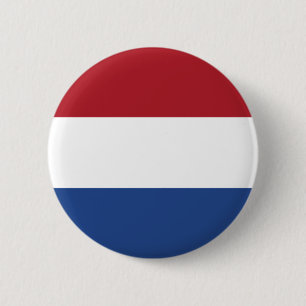 Chapa Redonda De 5 Cm Bandera de los Países Bajos El MUSEO Zazzle